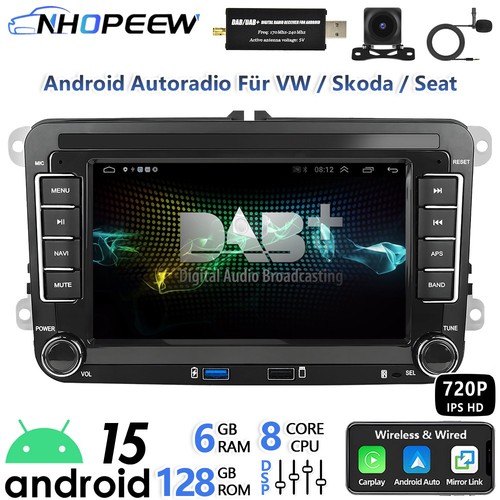 Dab android radio 8core - android,