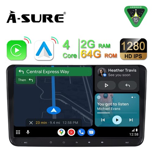 Android autoradio carplay - 15,