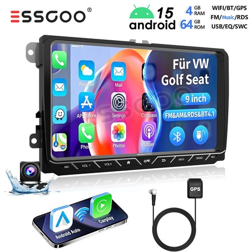Android 4 64gb carplay - 9",