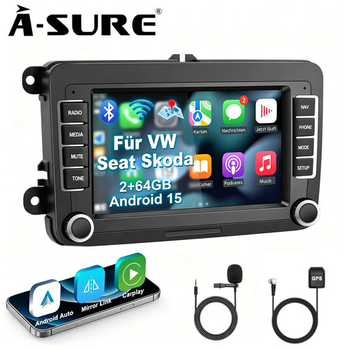 64g android autoradio - 2+64g,