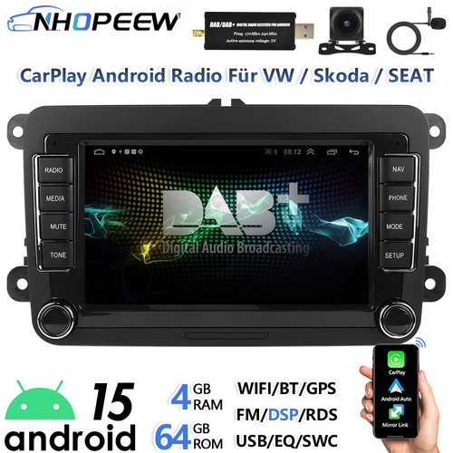 Dab 64gb carplay - 4+64gb, 15