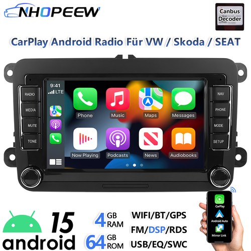 64gb carplay android 15 - 4+64gb,