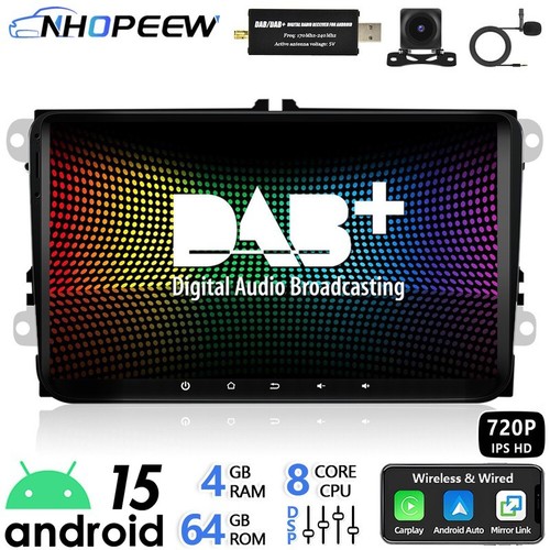 Dab 8core 64gb android - dab+, 4+64gb
