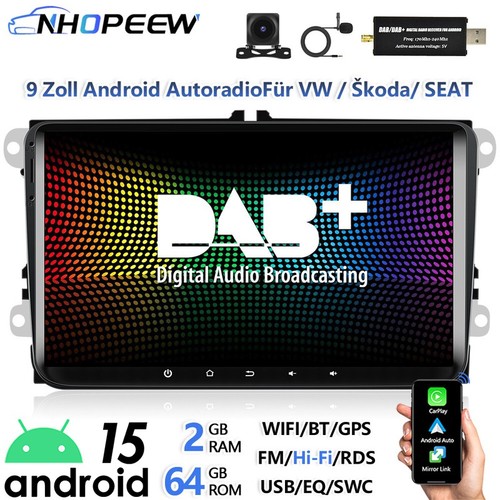 Carplay dab 2 - 9", dab+
